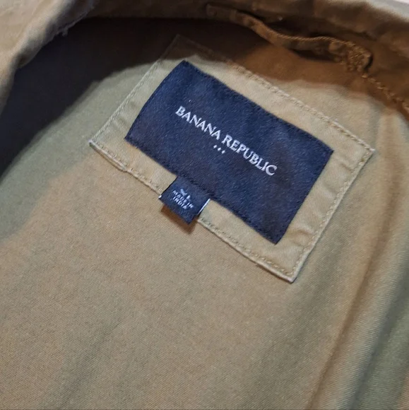 Banana Republic Women's Size XL Olive Green Feild Jacket. - Picture 2 of 9